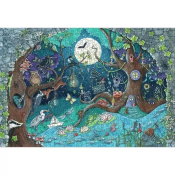 Wooden Puzzle Fantasy Forest (505 Pieces)