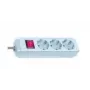 Brennenstuhl Eco-Line with switch Triple-gang White 1,5m Power Strip 1152320015, White, H05VV-F 3G1,5 supply cable 1,5 m