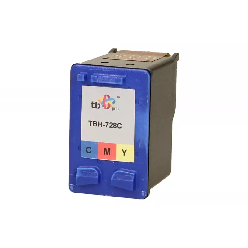 Ink TBH-728C (HP No. 28 - C8728A) Color remanufactured
