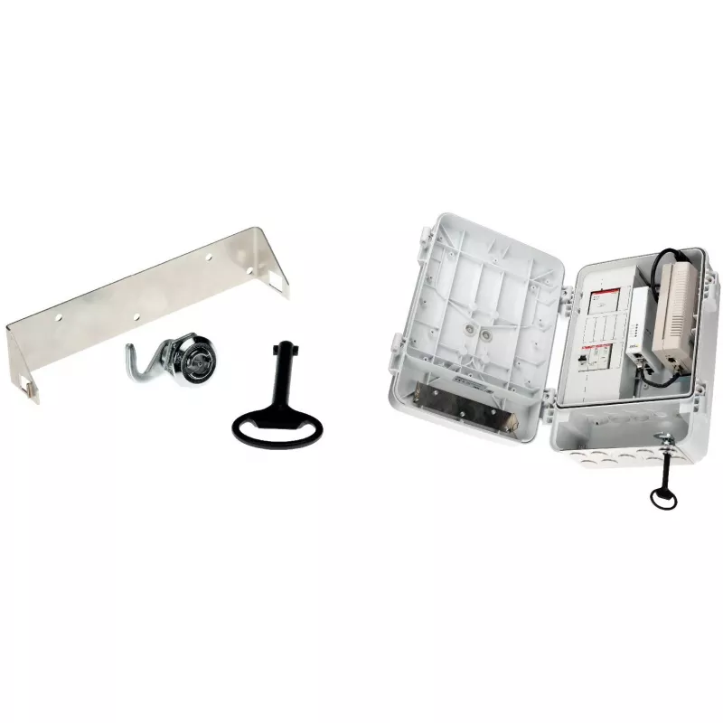AXIS Cabinet Lock A Enclosure accessory kit suitable for wall mounting