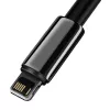 Baseus CALWJ-A01 Lightning Cable 2m Black 2.4A