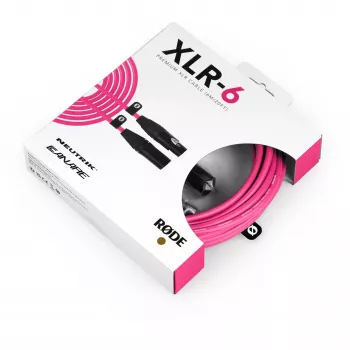 RØDE XLR-6 audio cable 6 m Pink