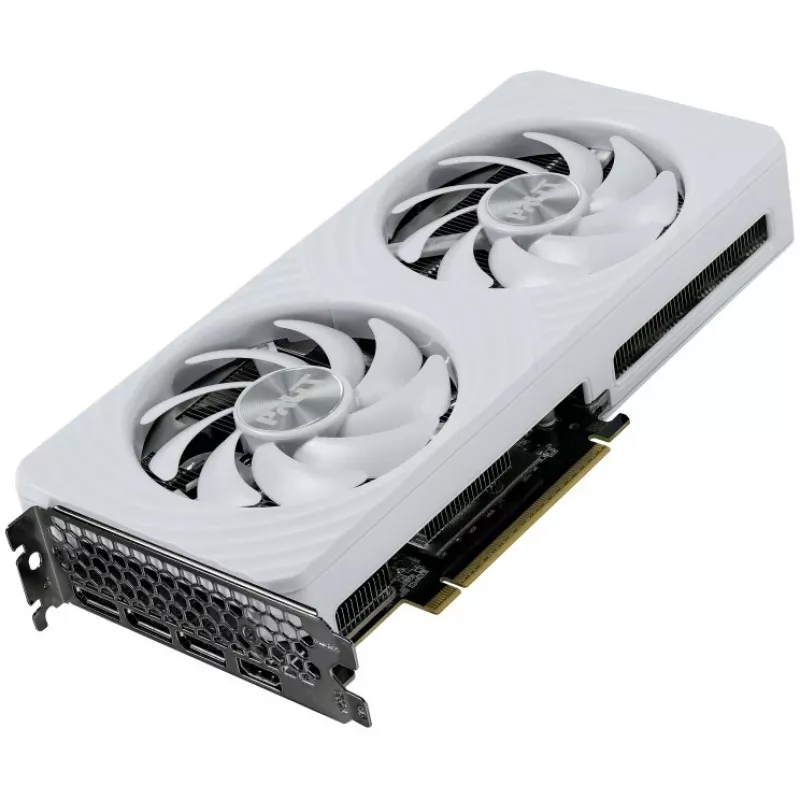 Graphics card Palit GeForce RTX 5060 Ti White OC — GeForce RTX 5060 Ti, 16 GB GDDR7, 128-bit, PCIe 5.0, 2407 MHz