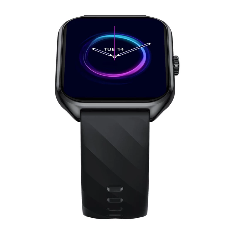 Smartwatch Zeblaze GTS 4 — 1.94 inch (4.93 cm) AMOLED, 466×466 px, Touchscreen, Wi‑Fi, Silicone Band, Black