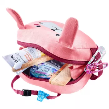 DEUTER Wash Bag Kids children's cosmetic bag, model Wash Bag Kids, color Blossom/Raspberry