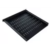 Shelf Digitus TN-19-5/9-1U-W-BK Steel Black 19 inch 500mm Depth