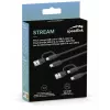 USB 3.2 Gen 1 (3.1 Gen 1) cable Speedlink SL-460101-BK, 3 m, USB A/USB C to USB C, black