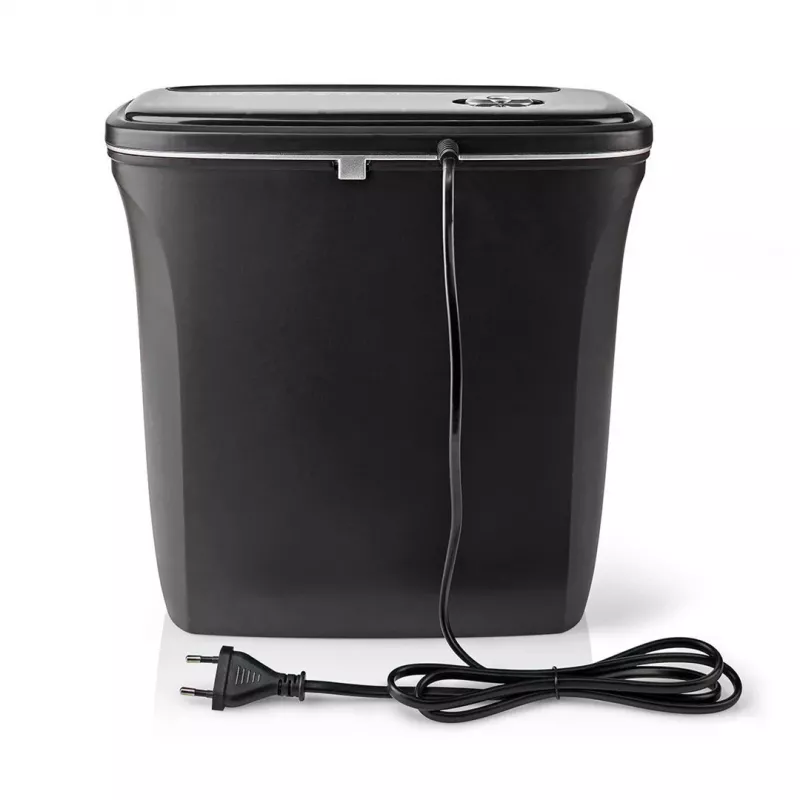 Nedis PASH120BKA4 paper shredder Strip shredding 22 cm Black