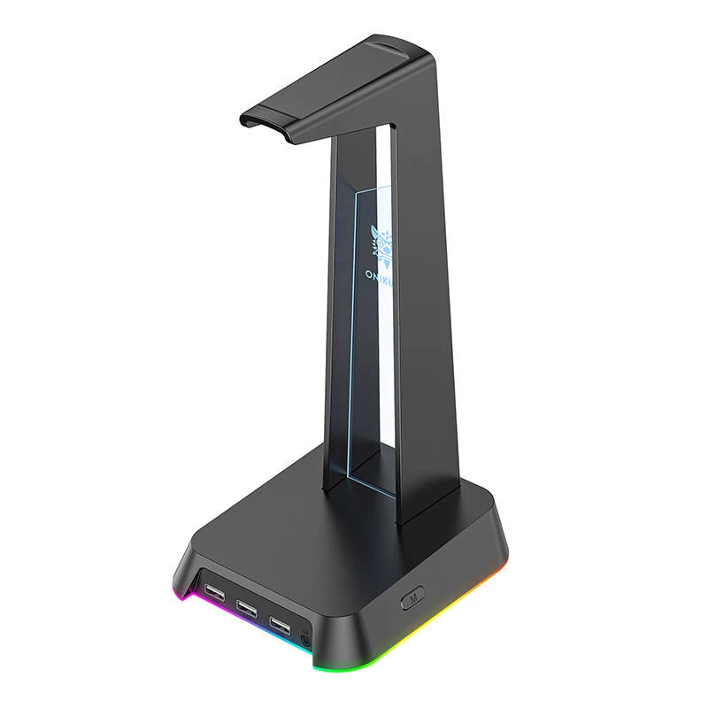 Headphone stand Onikuma ST-2 — adjustable height, durable black design