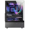 PC Case TACENS Mars Gaming MC-XO Midi Tower Black — ATX/Micro-ATX/Mini-ITX, bottom PSU, 1×120mm rear fan, supports up to 328 mm GPU