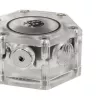 Flow indicator BitsPower Hexagon Flow Indicator-RGB BP-HFI-RGB — RGB lighting, hexagonal design