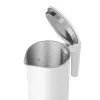 Electric kettle Xiaomi 1.7 L 1800 W White — stainless steel, button lid, thermal insulation