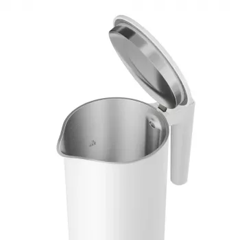 Electric kettle Xiaomi 1.7 L 1800 W White — stainless steel, button lid, thermal insulation