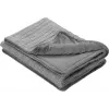 Medisana HB 680 electric heated blanket, 120 W, grey plush