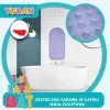Anti-slip bath mat purple