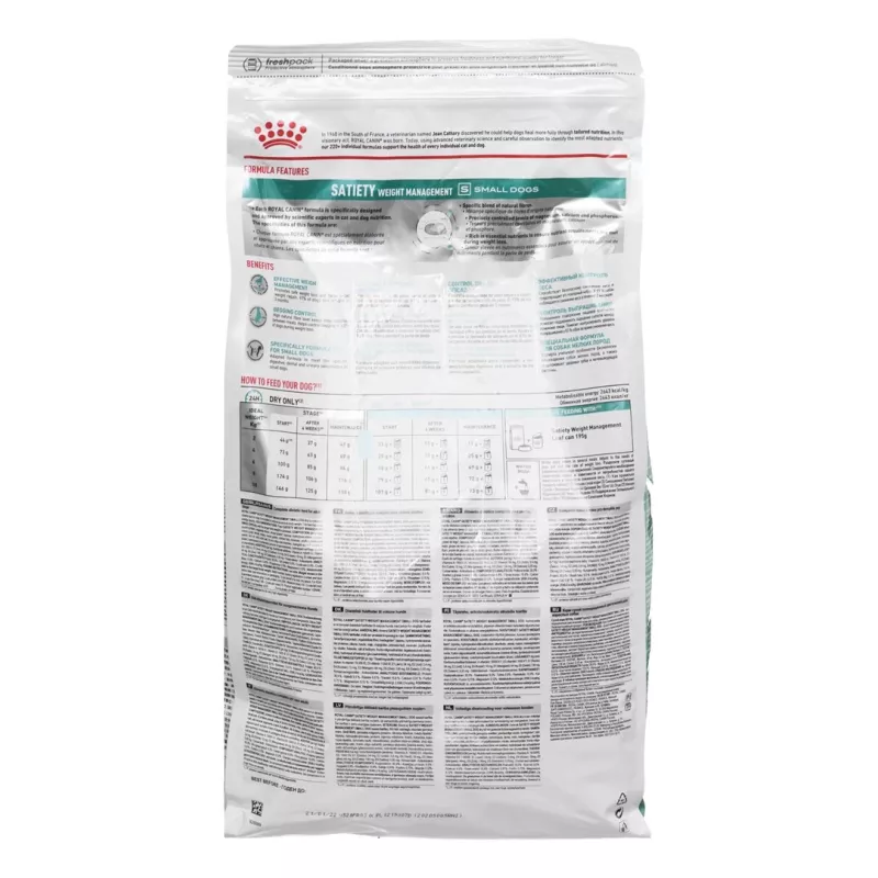 ROYAL CANIN Satiety Weight management Small - dry dog food - 3kg