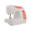 SINGER C5205 sewing machine, model 230239102, portable domestic mechanical/stitcher in coral orange