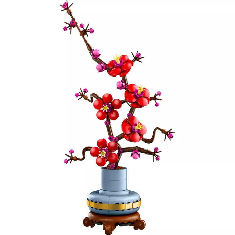 LEGO Icons Plum Blossom Flower Decor Display Set 10369, Multi
