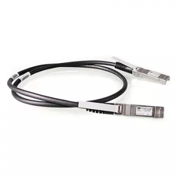 Network Cable HPE X242 10G SFP+ SFP+ Direct Attach Copper 1m Black