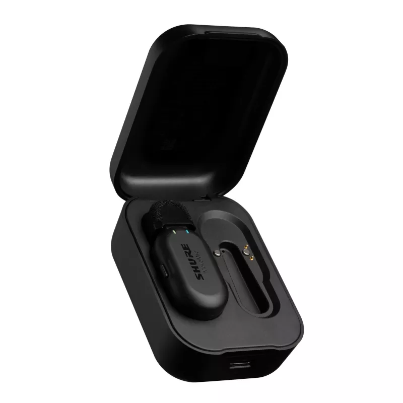 Shure MV-ONE-Z6 - MoveMic MV-LaV wireless microphone with charging case