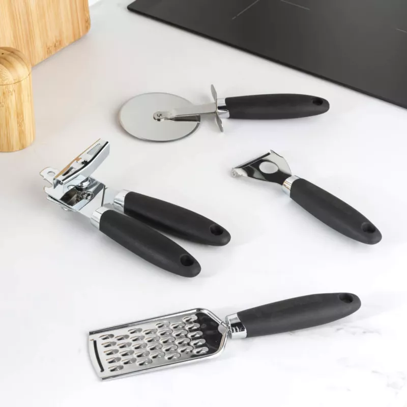 Kitchen Gadget Set Russell Hobbs Venus Collection 4-Piece Black