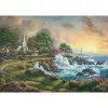 Thomas Kinkade Studios: Kleinod am Meer, Puzzle 1000 Pieces