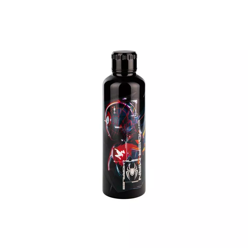 Paladone Spiderman Miles Morales Metal Water Bottle