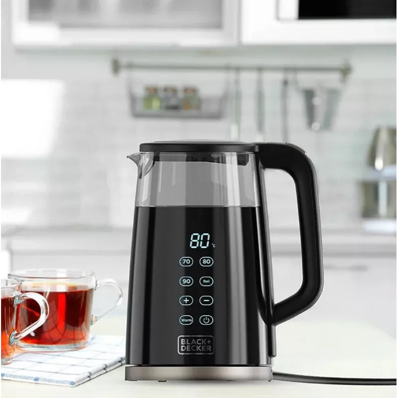 Electric kettle Black & Decker 1.7L 2200W Black