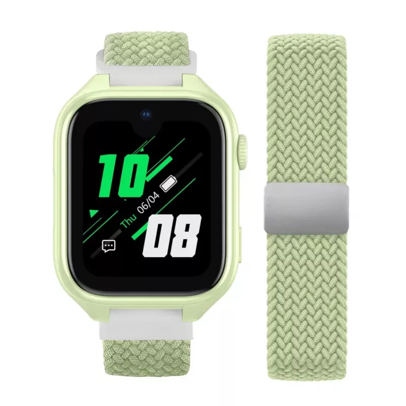 Smartwatch Stelio Junior Pro AI 4G ST-SWJ102-PCH — pistachio color