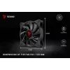 SAVIO SAVGBLADE 120mm PWM Case Fan