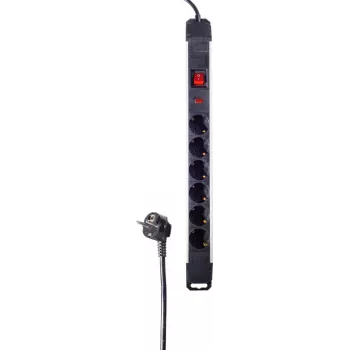 Power Distribution Unit PDU ShiverPeaks BS09-20165 6 AC Outlets Black