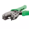 LogiLink WZ0029 Cable Crimper Crimping Tool Green. Black