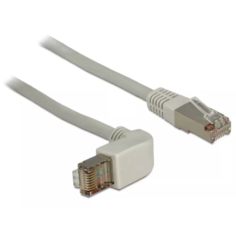 Networking Cable DeLOCK 2m RJ-45 Cat5e S/FTP Grey