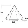 Easy Camp Rands Tipi, for 8 people (brown, model 2025)