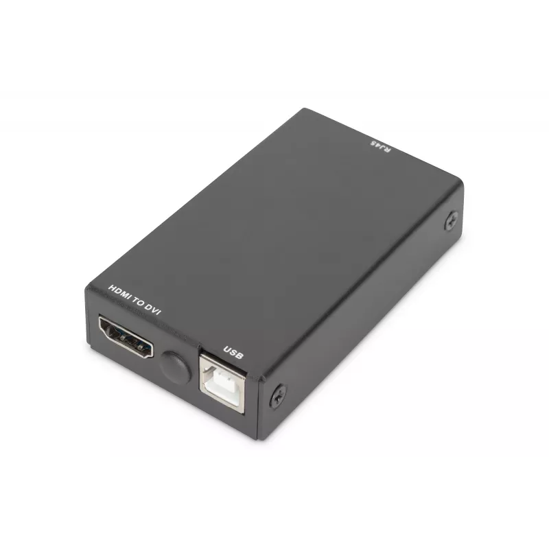 Digitus DVI Dongle for Modular KVM Consoles RJ45 to DVI Black 1080p