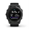 Smartwatch GARMIN epix Pro (Gen 2) — 1.4 inch AMOLED 454×454, 32 GB, GPS, Wi‑Fi, Bluetooth, 51 mm case, 98 g, black silicone