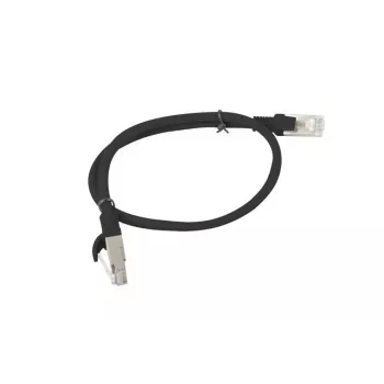 Patchcord cat.5e 0.5M UTP black