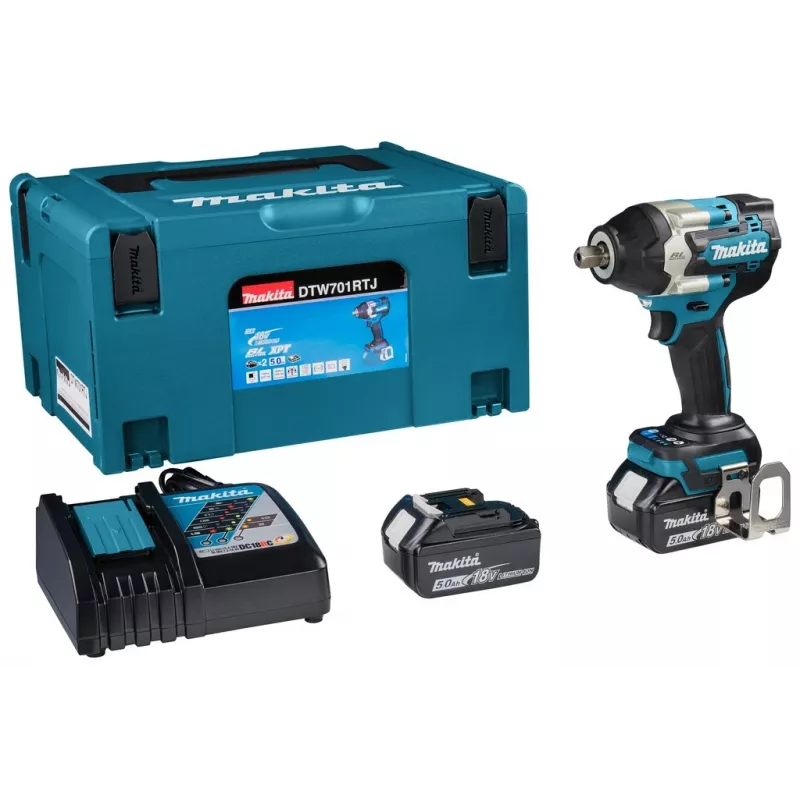 Makita DTW701RTJ power screwdriver/impact driver 1000 RPM Black, Blue