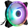 INTER-TECH Argus RS-07 ARGB 120mm Case Fan Set - Black, 3-Pack