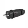 ABL 100000068 Professional Plug SCHUKO & fr-be Elamid-2K black sv IP54 (100000068)