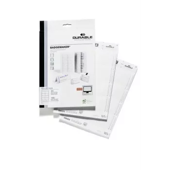 Badge insert Durable 1456-02 60x90 mm White