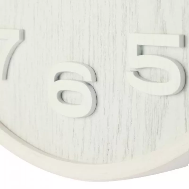 NeXtime 3096WI - Wall - quartz clock - Circle - White - Wood - Wood