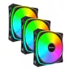 MONTECH AX120 PRO Black 120mm ARGB 3-Pack