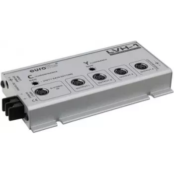 S-Video Distribution Amplifier EUROLITE LVH-1 (1 Input, 4 Outputs)