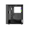 PC Case GEMBIRD Fornax 4300 Midi Tower ATX, tempered glass, 2x3.5 inch bays, 3x2.5 inch bays, ARGB fans support, USB 3.2 Gen1