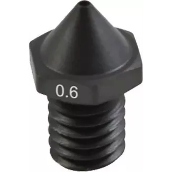 3D Printer Nozzle Flashforge Creator 4 0.6mm Hardened - Wear-Resistant Extrusion Tip