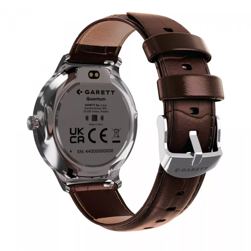 Smartwatch Garett Quantum — stainless silver