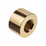 Fitting EK Water Blocks Brass Gold 14mm Height 2.3cm Diameter