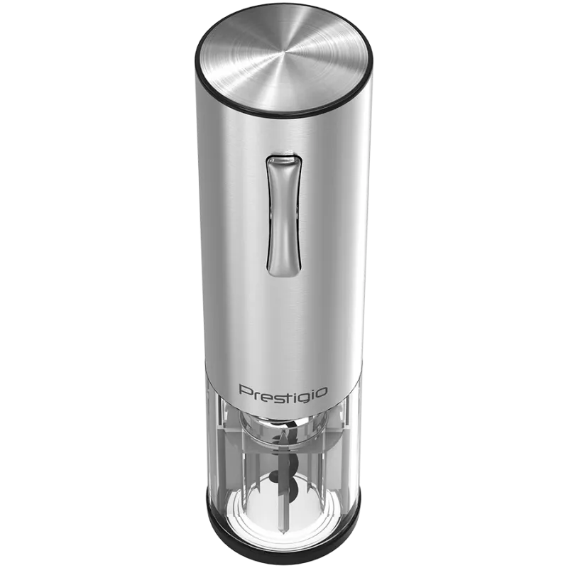 Nemi, Electric wine opener, aerator, vacuum preserver, Silver color