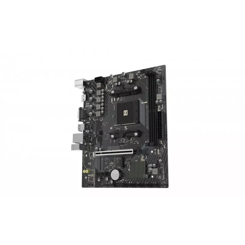 Micro ATX motherboard Sapphire A520M-E for Socket AM4, AMD A520 chipset, 2x DDR4 DIMM, max 64 GB, PCIe 3.0 x16/x1, SATA III, Gigabit LAN